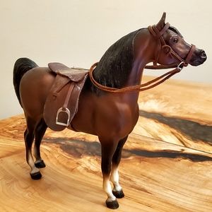 Vintage Breyer Proud Arabian Stallion with Tack